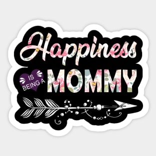 Happiness Is Being A Mommy Sticker